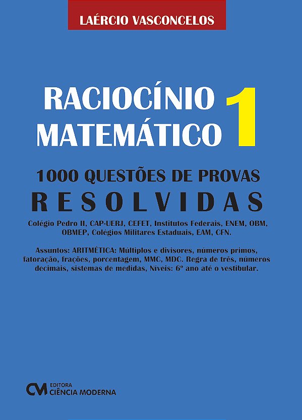 Livro Raciocínio Matemático 1