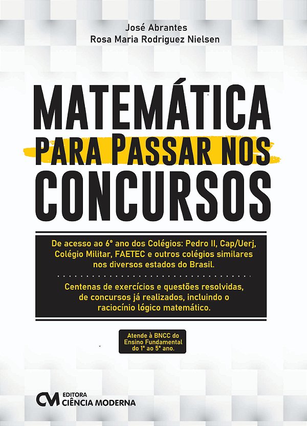 Livro Matemática Para Passar Nos Concursos