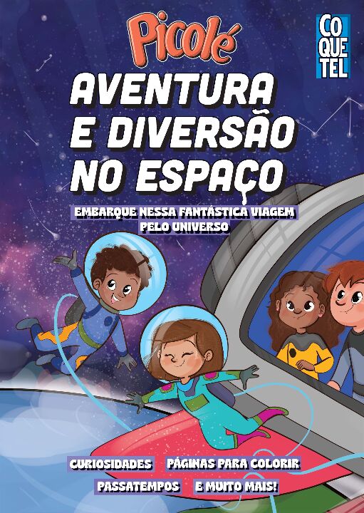 Livro Picolé: aventura e diversão no Espaço
