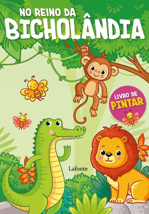 Livro No Reino da Bicholândia: Livro de Pintar