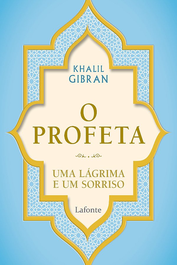 Livro O Profeta: uma lágrima e um sorriso