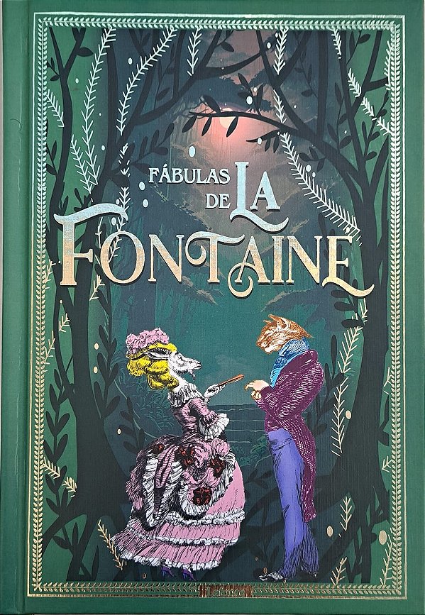 Livro Fábulas De La Fontaine - Versão Luxo