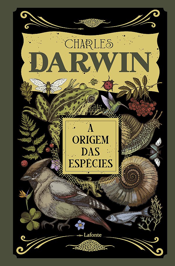 Livro A Origem Das Espécies - Versão Luxo