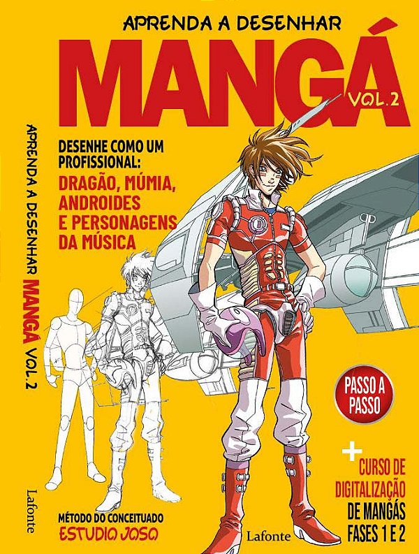Livro Aprenda a desenhar Mangá- vol 2