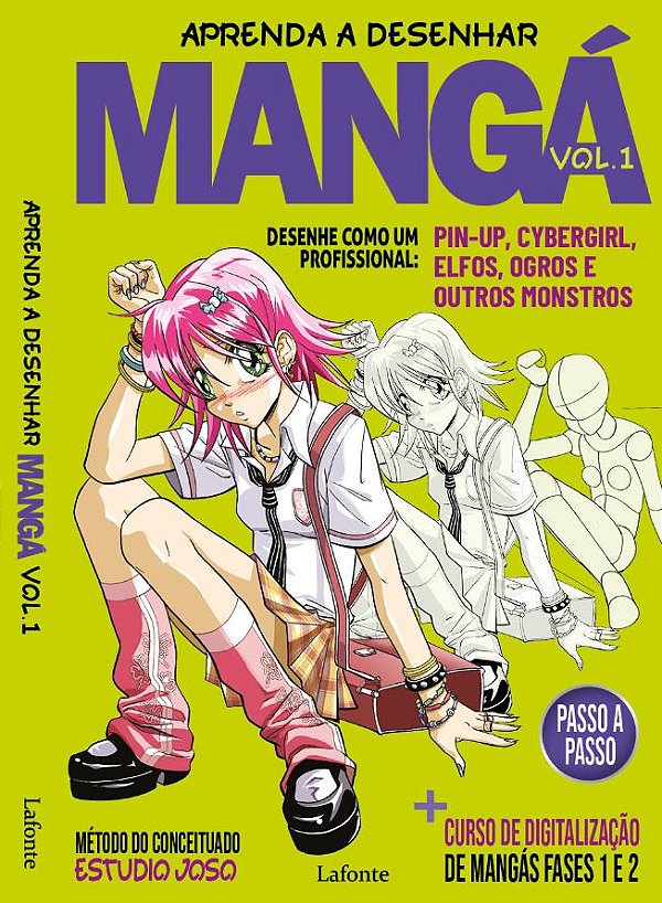 Livro Aprenda a Desenhar Manga