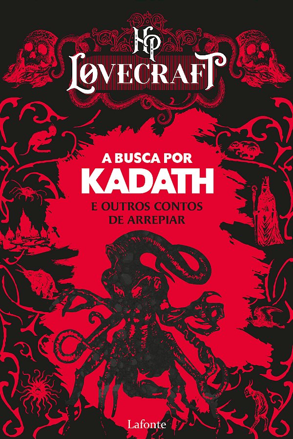 Livro A busca por Kadath e outros contos de arrepiar
