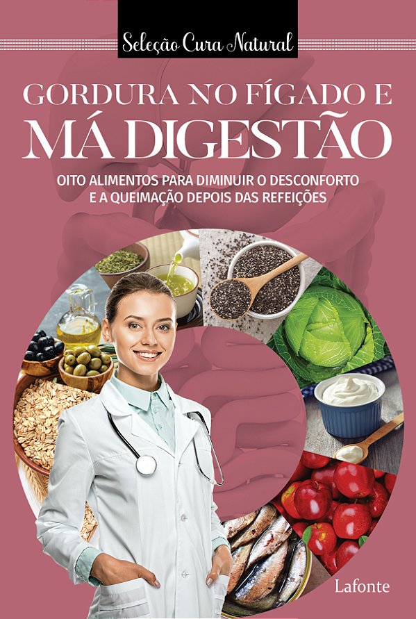 Livro Gordura no fígado e má digestão: Seleção cura natur...