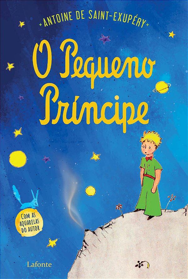 Livro O Pequeno Príncipe - Capa Azul