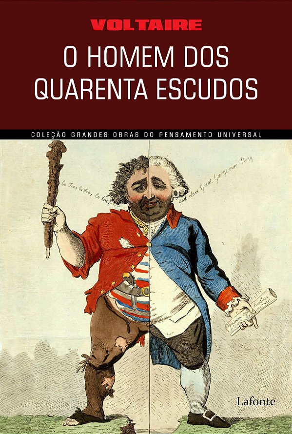 Livro O Homem dos quarentas escudos: Voltaire