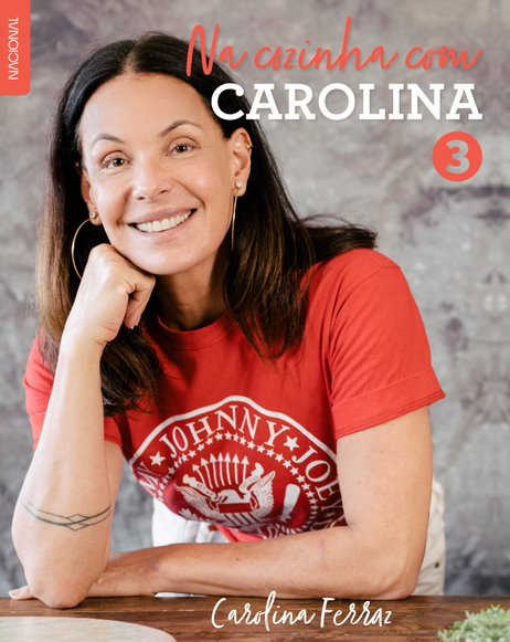 Livro Na cozinha com Carolina 3