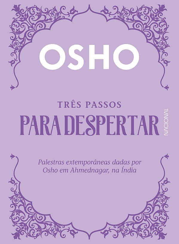 Livro Três passos para despertar