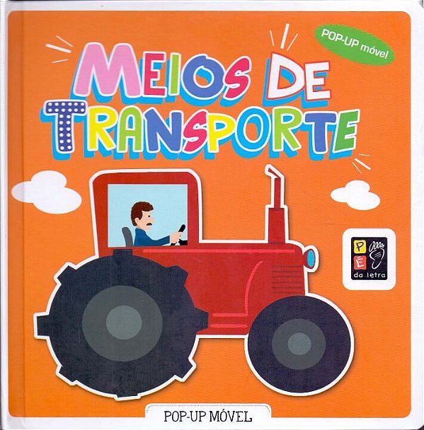 Livro Pop-Up Móvel - Meios De Transportes