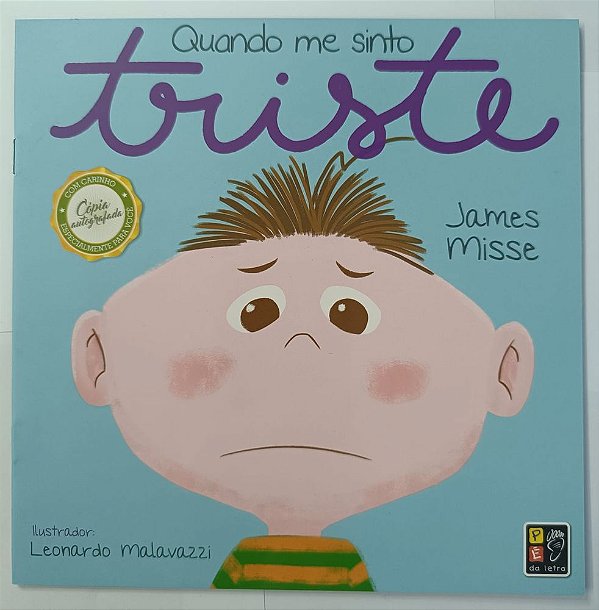 Livro Quando me sinto - triste pocket 20x20