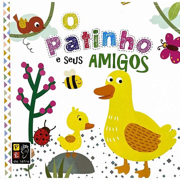 Livro Cartonado - O Patinho E Seus Amigos