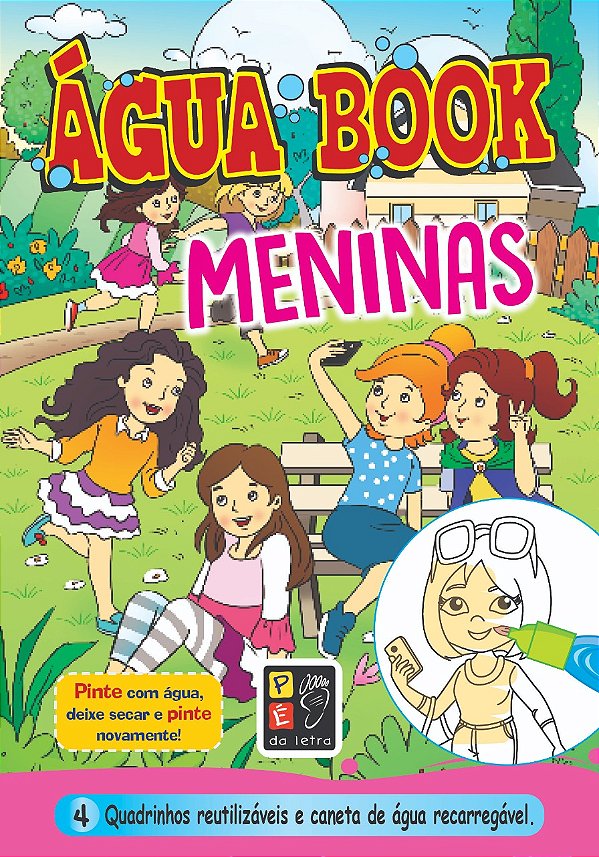 Livro Agua Book - Meninas