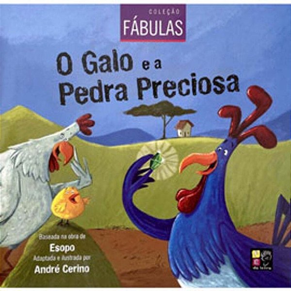 Livro Coleção Fábulas - O Galo E A Pedra Preciosa