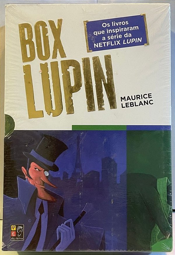 Livro Box - lupin (3 livros)