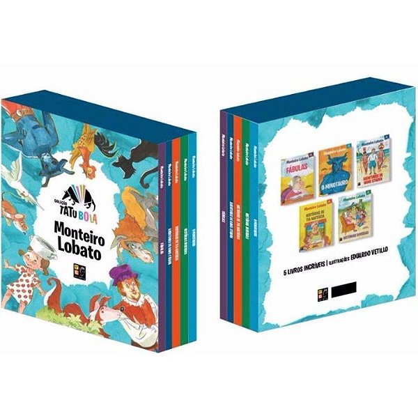 Livro Box - Monteiro Lobato 13,5 X 20,5