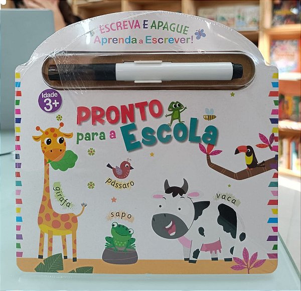 Livro Escreva e apague - Pronto para a escola