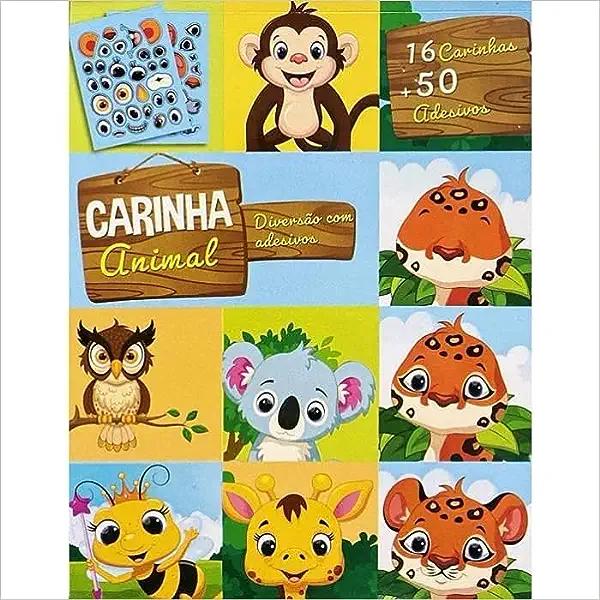 Livro Colorir Para Criancas - Carinha De Animal