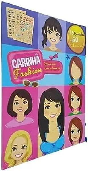 Livro Colorir Para Criancas - Carinha Fashion