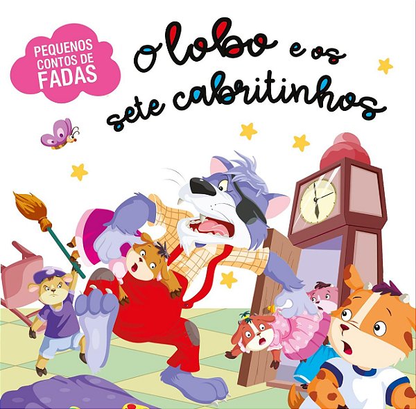 Livro Pequenos contos de fada - O lobo e os 7 cabritinhos