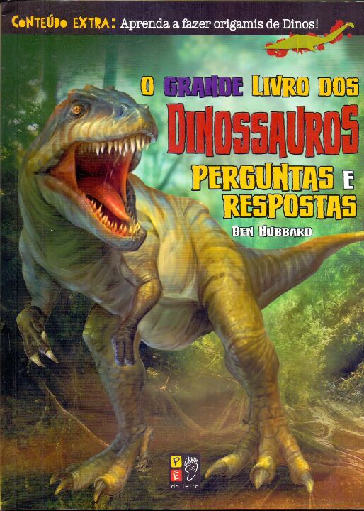 Livro O Grande Livro Dos Dinossauros Perguntas E Resposta...