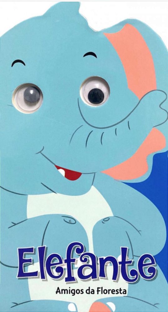 Livro Olhinhos amigos da floresta - elefante