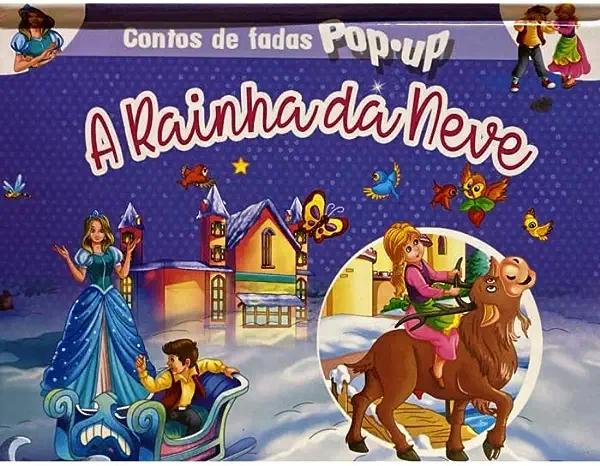 Livro A Rainha Da Neve - Pop Up Contos De Fadas