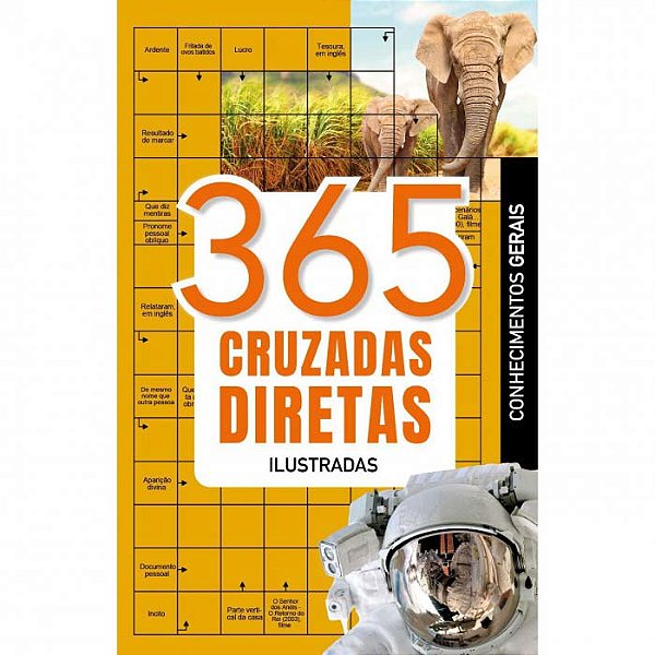 Livro 365 Cruzadas Diretas - Conhecimentos Gerais