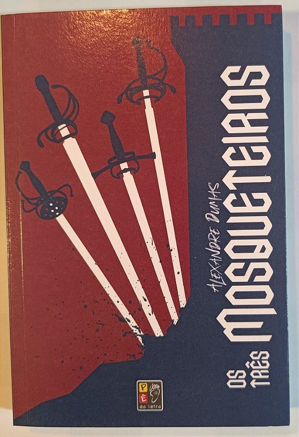 Livro Os tres mosqueteiros - 13,5x20 (papel pisa 860)