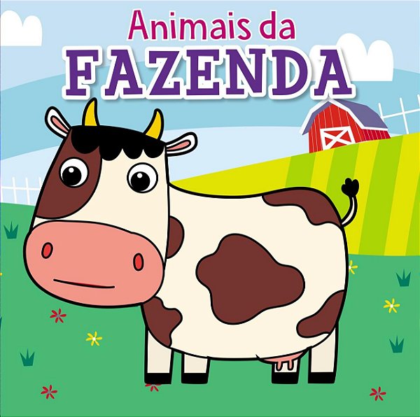 Livro Molhe e veja as cores! - Animais da fazenda
