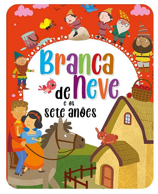Livro Contos almofadados - Branca de Neve e os sete anões