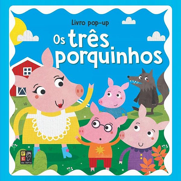 Livro Pop-up classicos - os tres porquinhos
