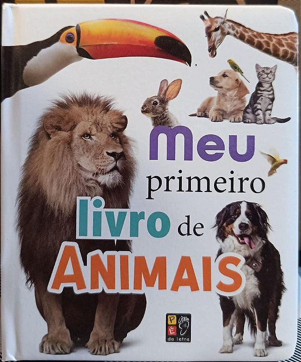 Livro Meu primeiro livro de animais (capa dura)