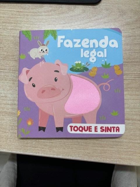 Livro Toque e sinta-fazenda legal