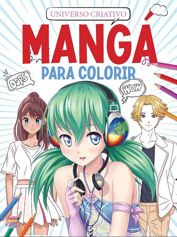 Livro Mangás - Universo criativo vermelho