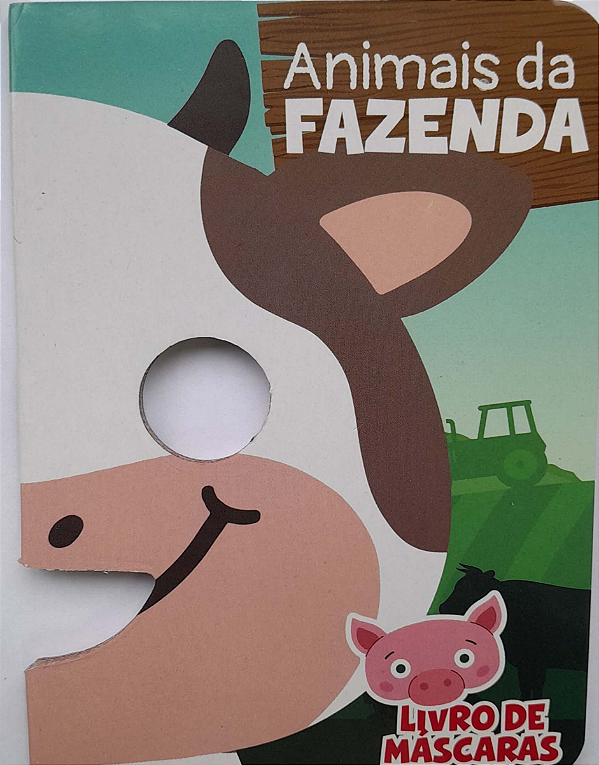 Livro Livro de Máscaras - Animais da Fazenda