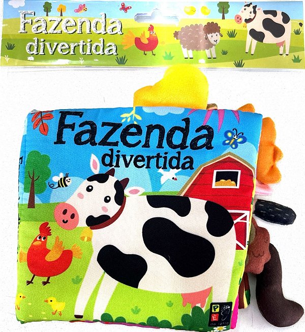Livro Livro de tecido - Fazenda divertida