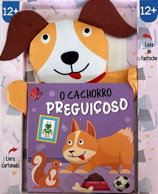Livro Livro fantoche - O cachorro preguiçoso