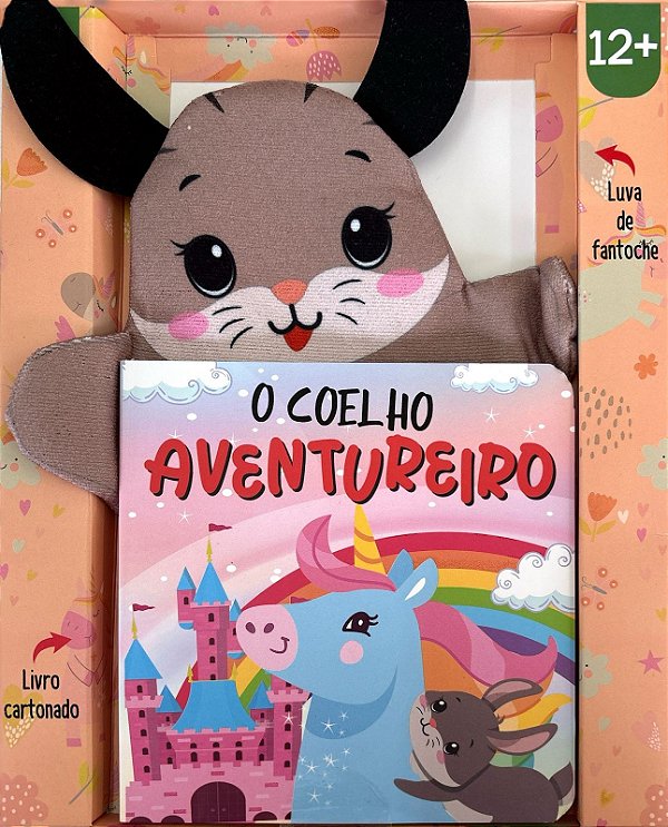 Livro Livro fantoche - O coelho aventureiro
