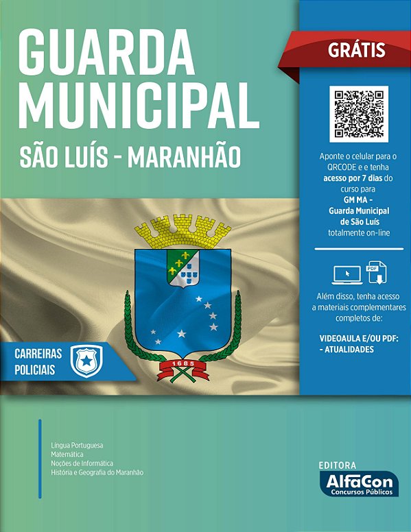 Livro Guarda Municipal - São Luiz - Maranhão