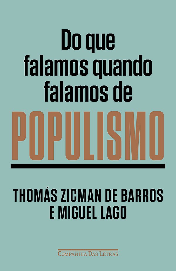 Livro Do que falamos quando falamos de populismo