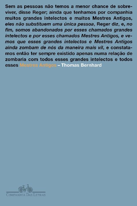 Livro Mestres Antigos