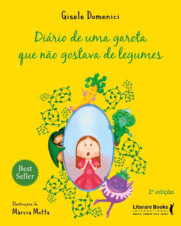 Livro Diário de uma garota que não gostava de legumes