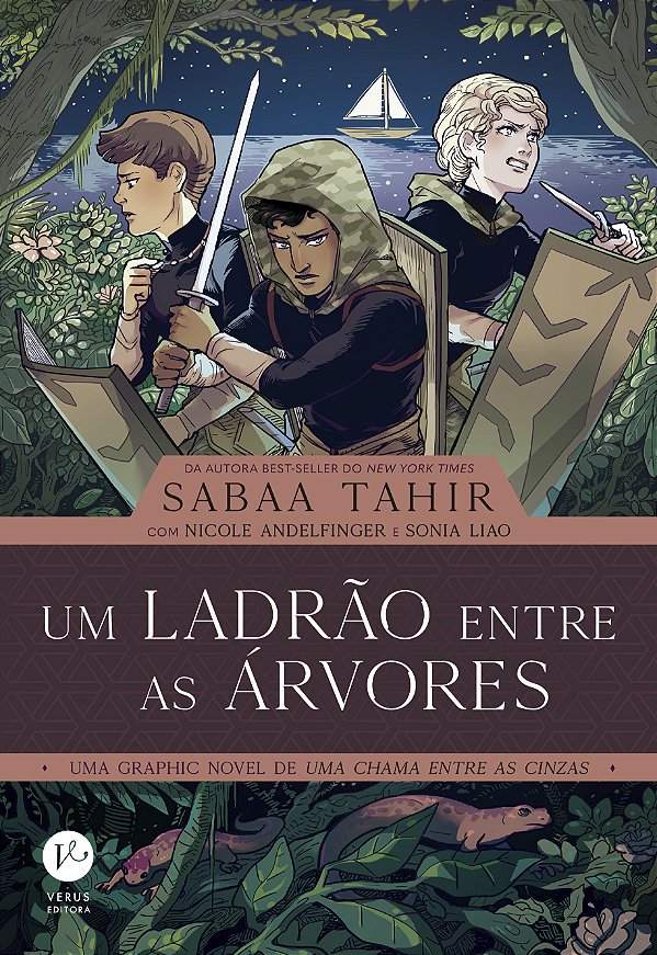 Livro Um ladrão entre as árvores