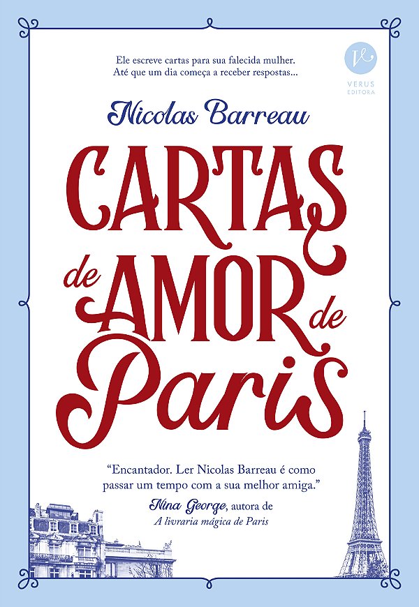 Livro Cartas De Amor De Paris