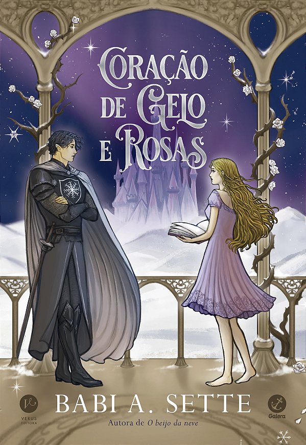 Livro Coração de gelo e rosas