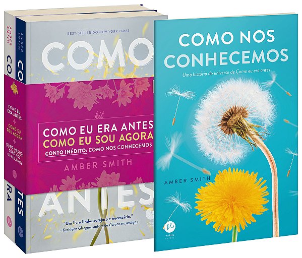 Livro Kit - Como Eu Era Antes + Como Eu Sou Agora