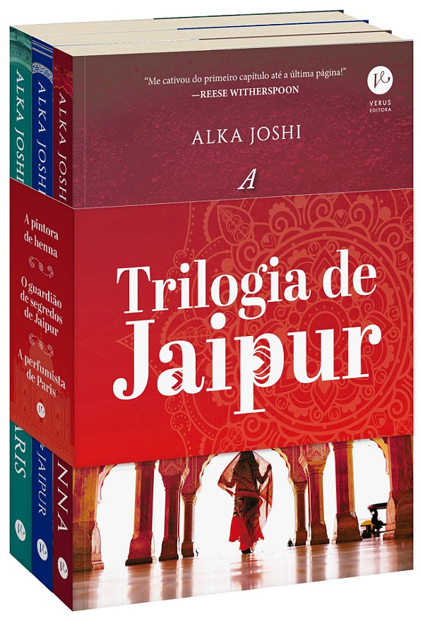 Livro Kit Trilogia De Jaipur